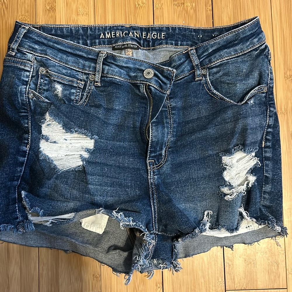 American eagle jean shorts